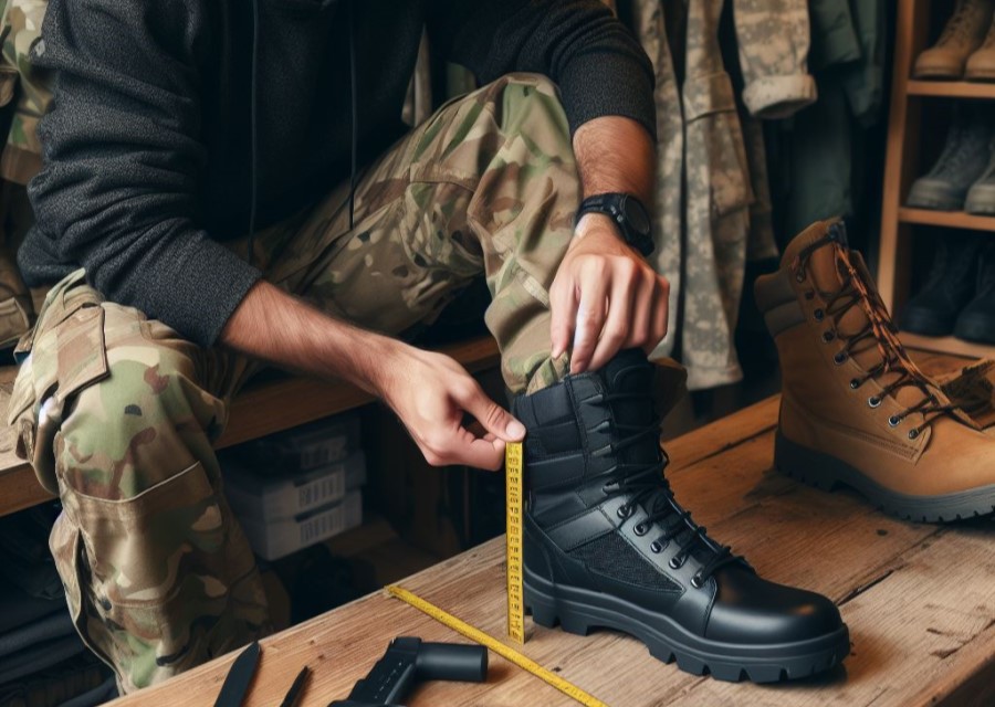 Measurement Methods for Sizing Tactical Boots