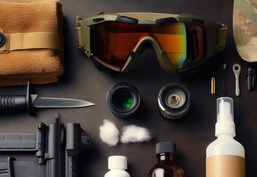Materials Required for Cleaning Airsoft Goggles