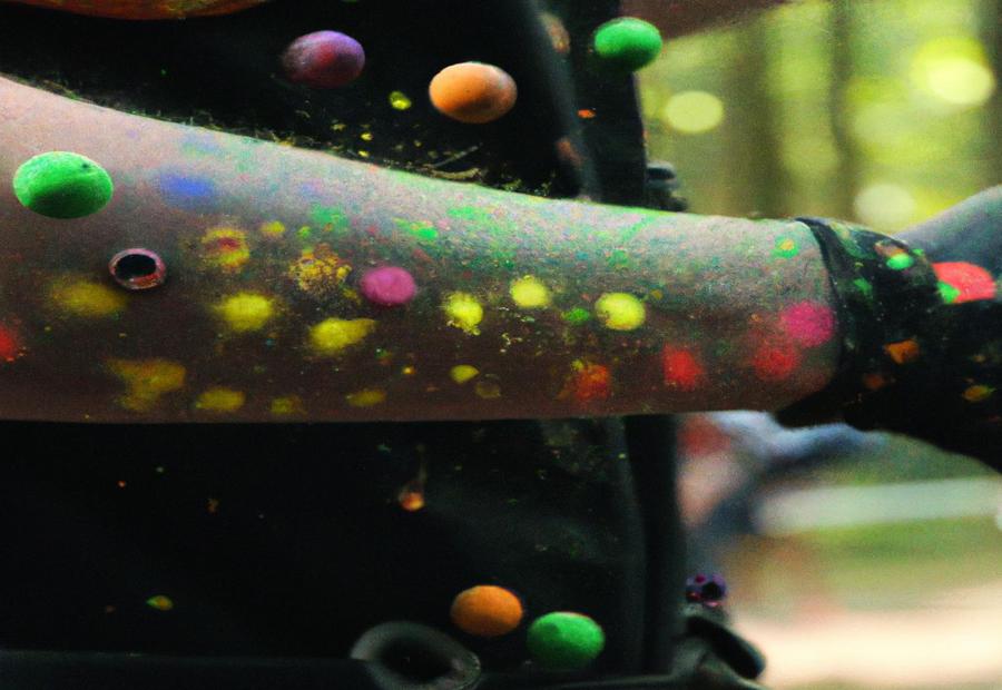 Common Areas Affected by Paintball Bruises - Can paintball cause bruising? 