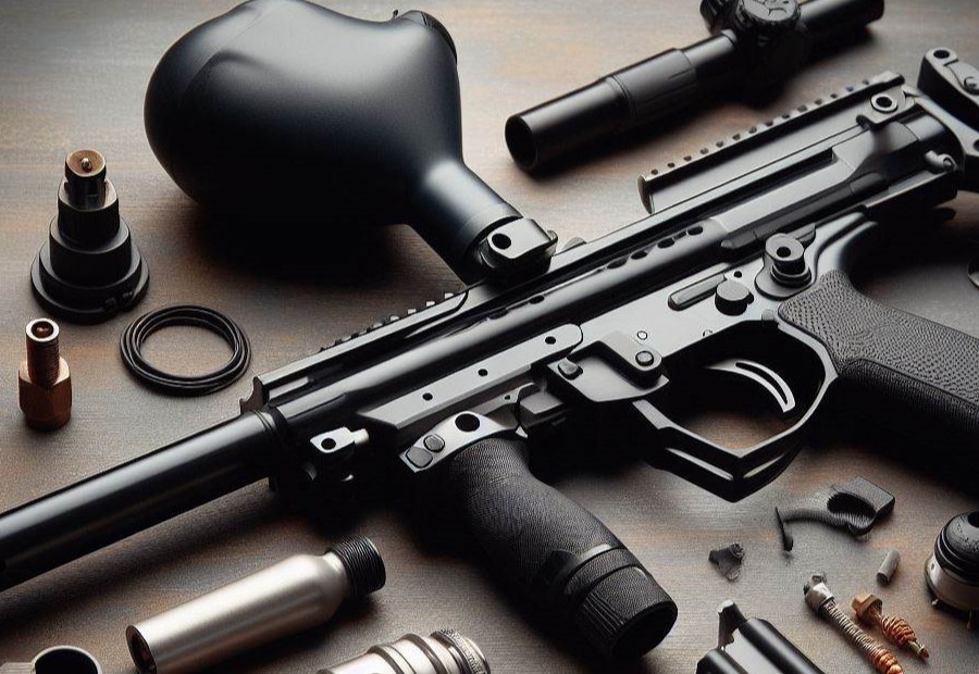 Components of a Paintball Gun
