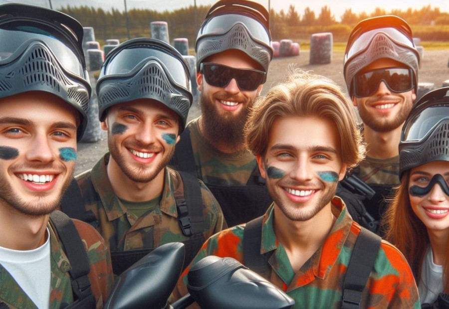 Competing as a Paintball Team