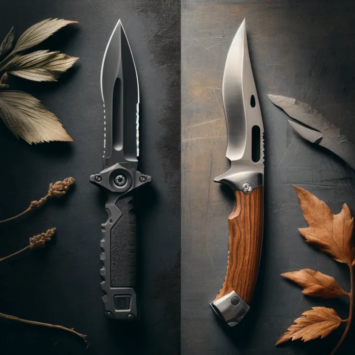 difference between a tactical and hunting knife
